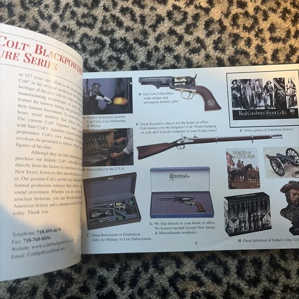 1999 VTG Colt Firearms Catalog 